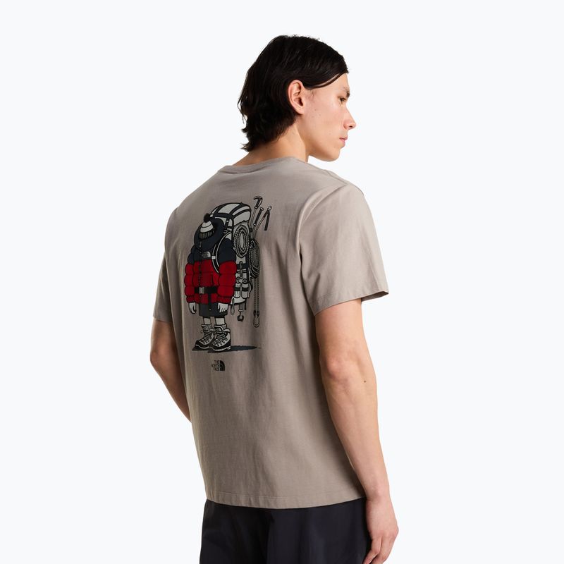 Тениска The North Face Gear Up Get Out RLX SS Tee Graphic stone slab 3
