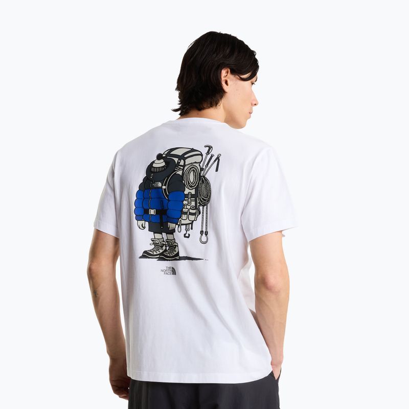 Тениска The North Face Gear Up Get Out RLX SS Tee Graphic tnf white 3