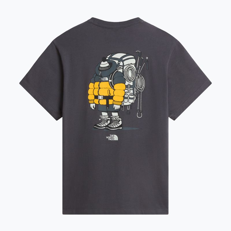 Тениска The North Face Gear Up Get Out RLX SS Tee Graphic anthracite grey 5