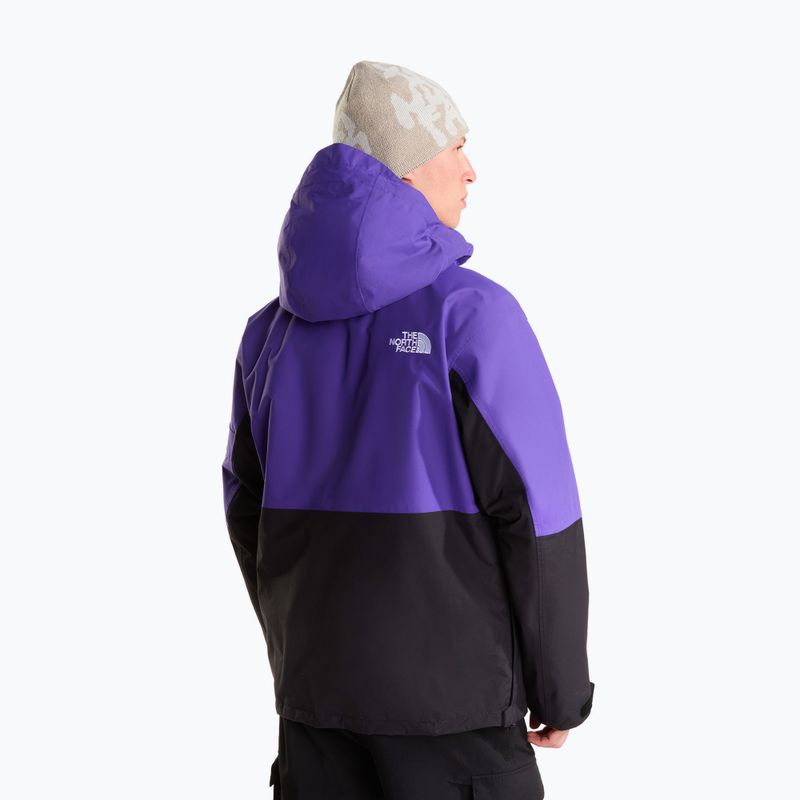 Мъжко скиорско яке The North Face Everyday Anorak Peak Peak Purple/Tnf Black 3