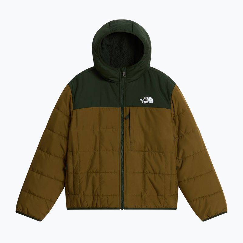 Детско ватирано яке The North Face Reversible Shasta FZ Hooded caraway seed/bo 6