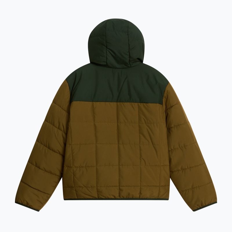 Детско ватирано яке The North Face Reversible Shasta FZ Hooded caraway seed/bo 7