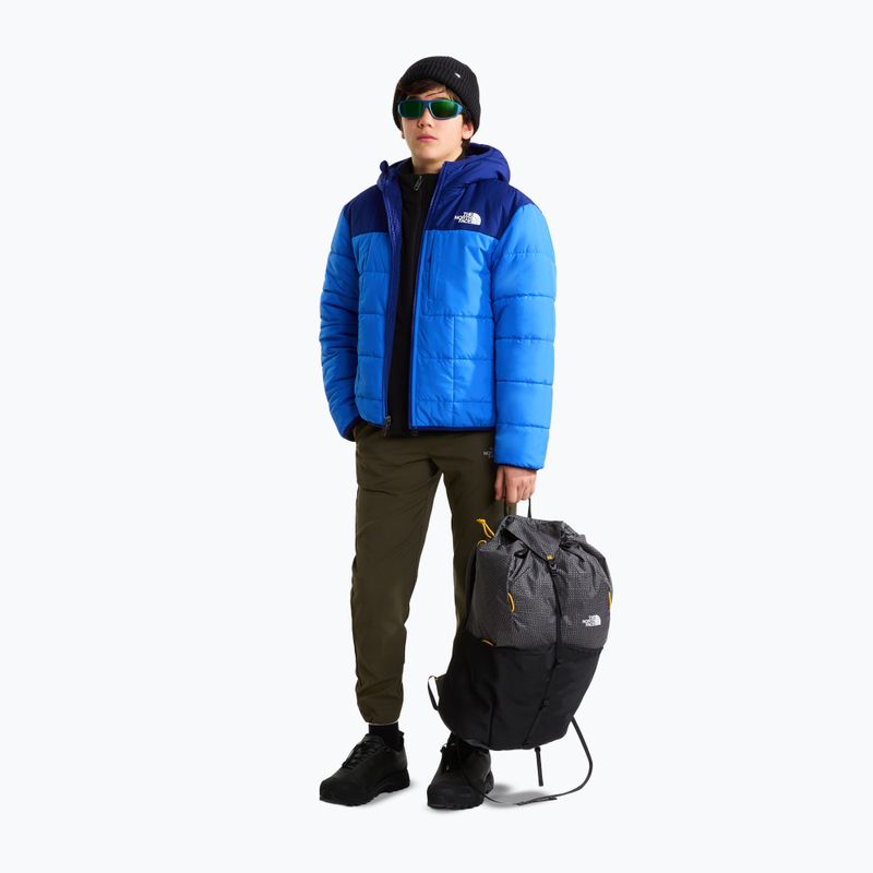 Детско ватирано яке The North Face Reversible Shasta FZ Hooded active blue/bol 2