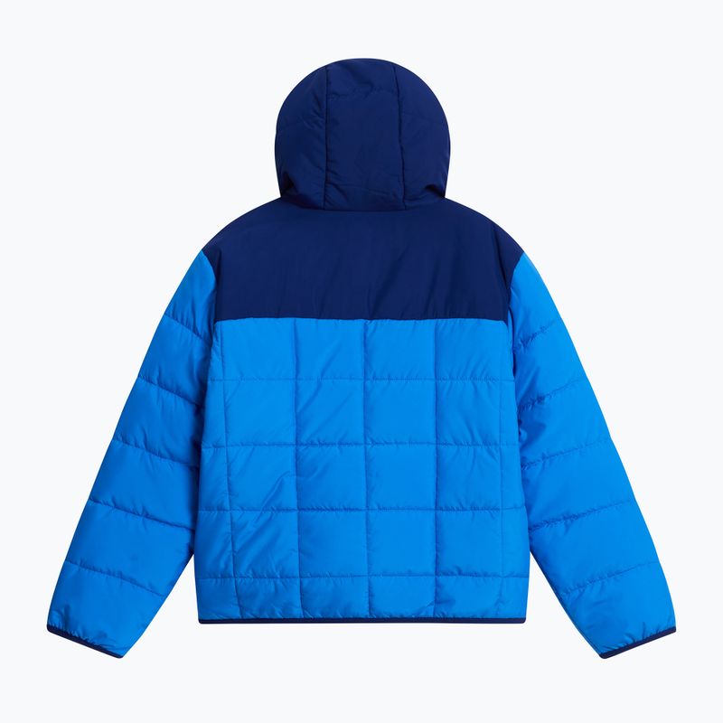 Детско ватирано яке The North Face Reversible Shasta FZ Hooded active blue/bol 7