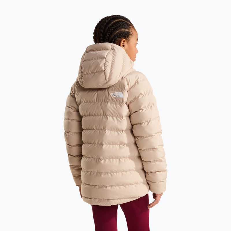 Детско ватирано яке The North Face Reversible Perrito Hooded timeless taupe 3