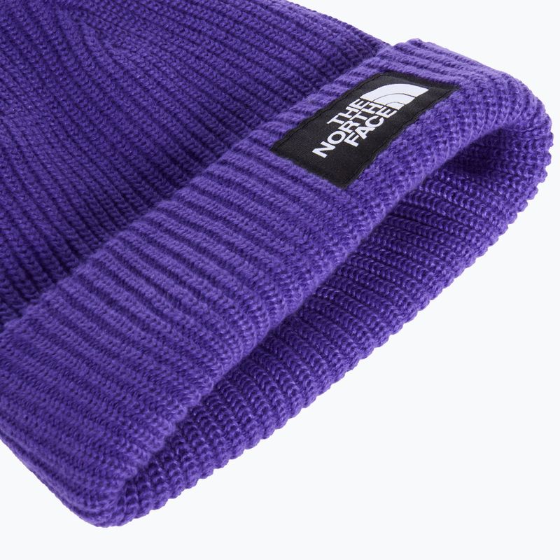 Зимна шапка The North Face Salty Lined peak purple 2