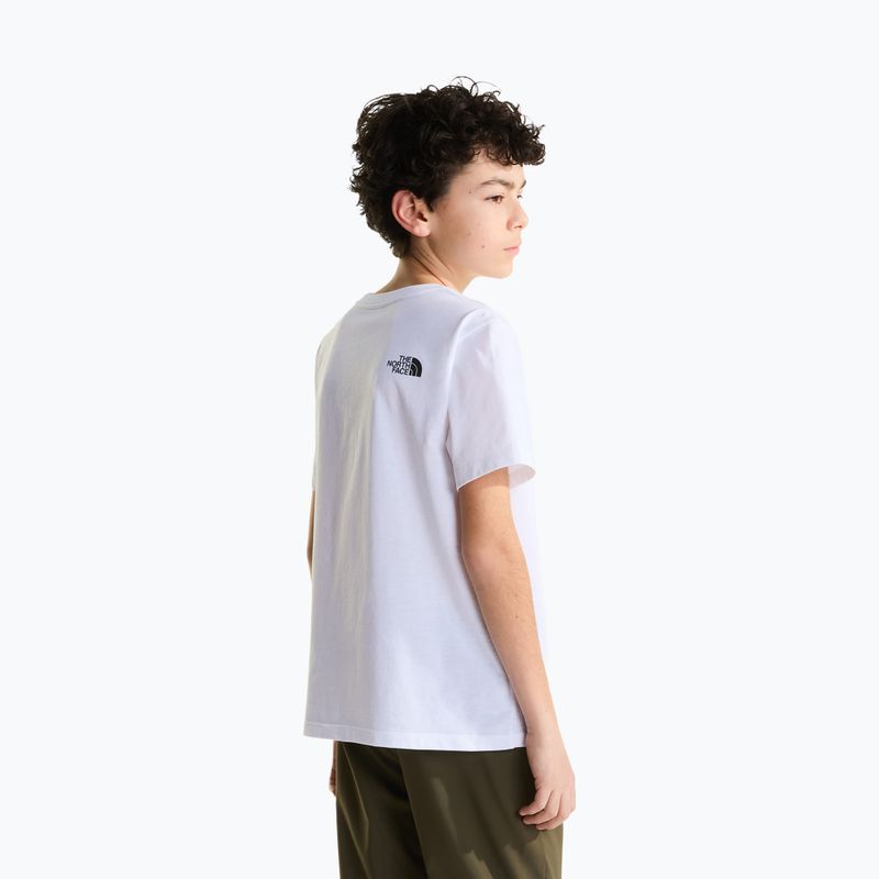 Детска тениска The North Face Evolution Half Dome SS Tee tnf white 3