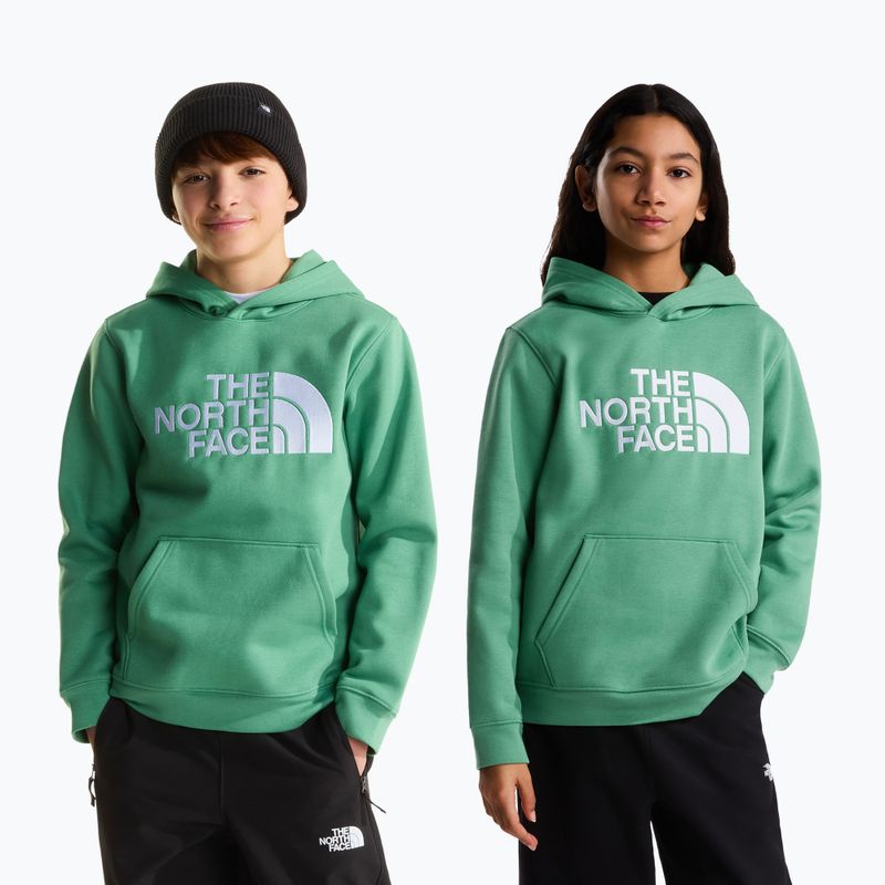 Детски суитшърт The Noryh Face Essential Drew Peak Hoodie dimmed algae 3