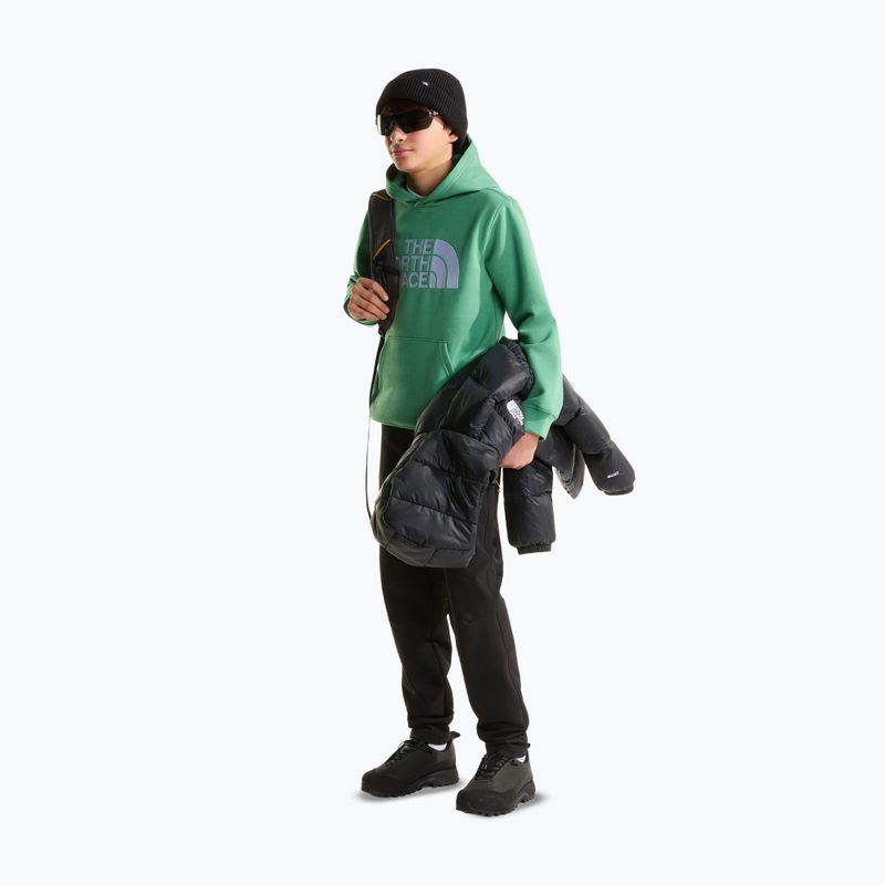 Детски суитшърт The Noryh Face Essential Drew Peak Hoodie dimmed algae 4