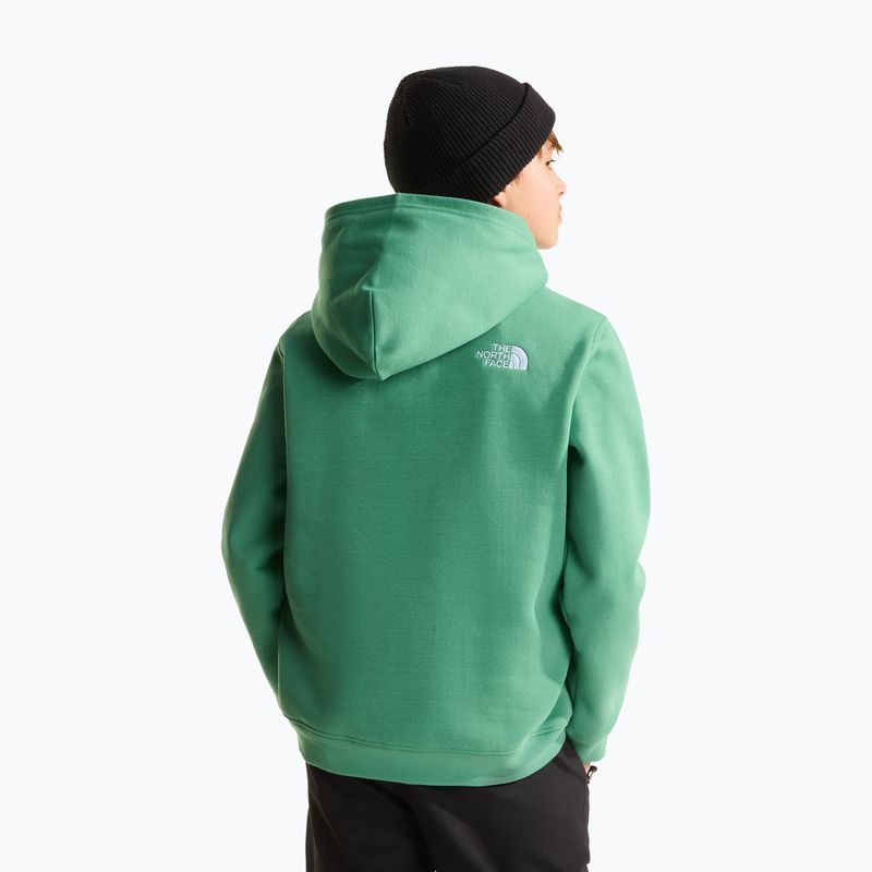 Детски суитшърт The Noryh Face Essential Drew Peak Hoodie dimmed algae 5
