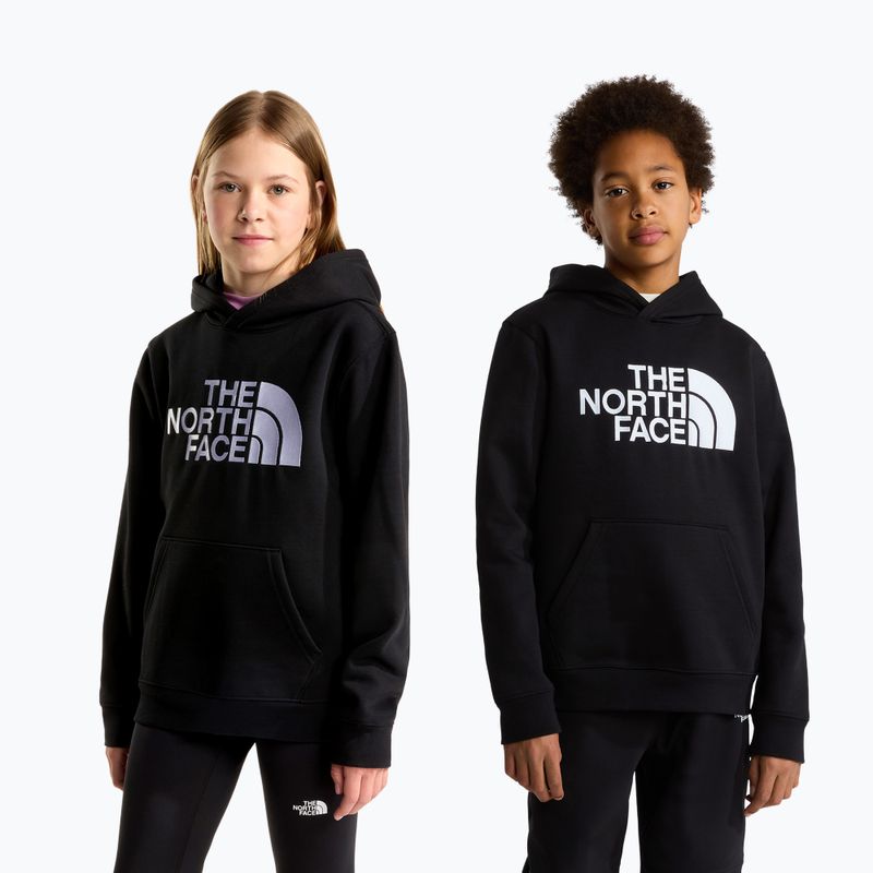 Детски суитшърт The North Face Essential Drew Peak Hoodie tnf black 3