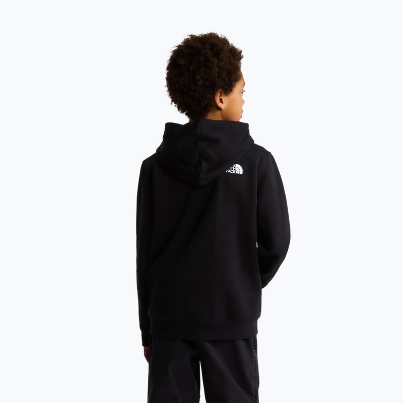 Детски суитшърт The North Face Essential Drew Peak Hoodie tnf black 5
