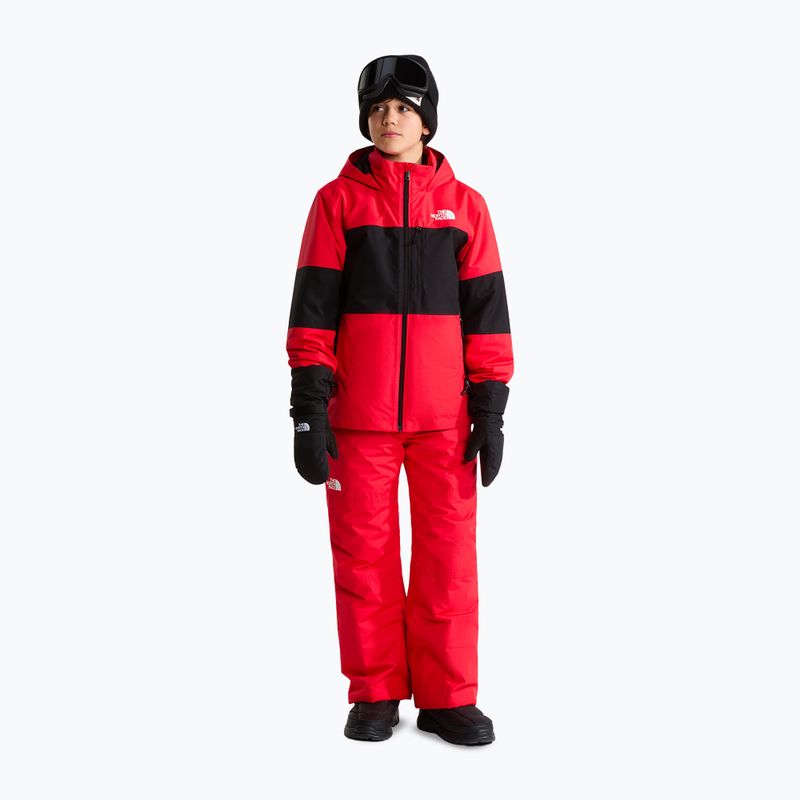 Детски скиорски панталони The North Face Freedom Insulated elevation red 2