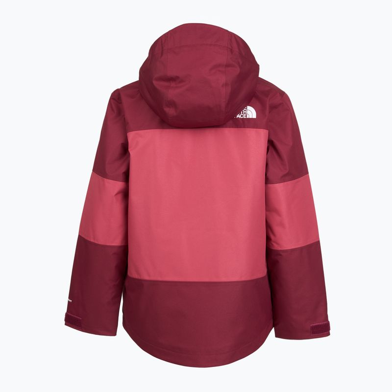 Детско яке The North Face Freedom Insulated burgundy crush/fermente 2