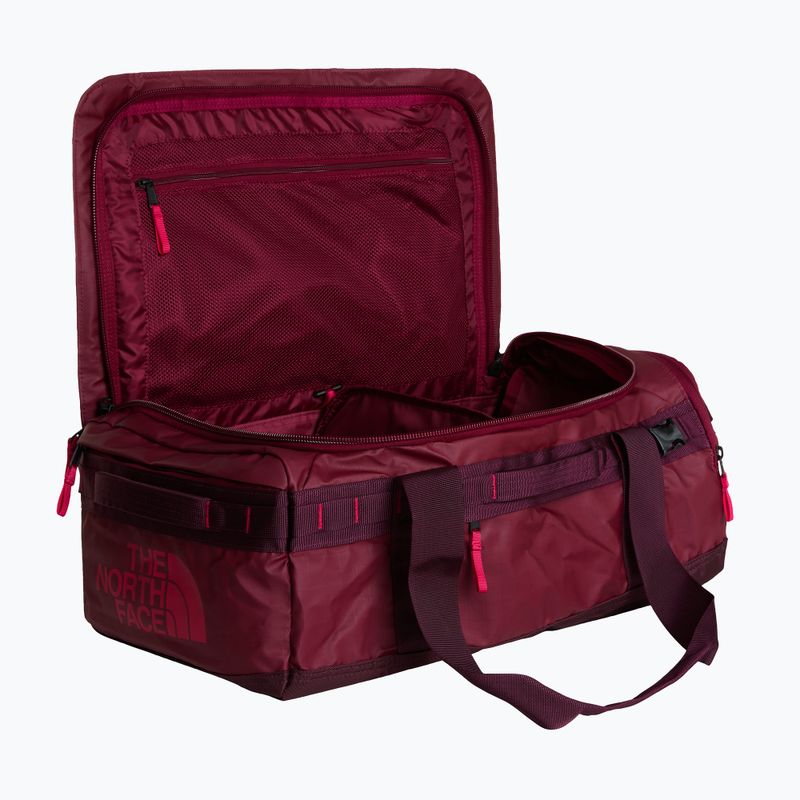 Пътна чанта The North Face Base Camp Voyager Duffel 42 l burgundy crush/deep bur 4