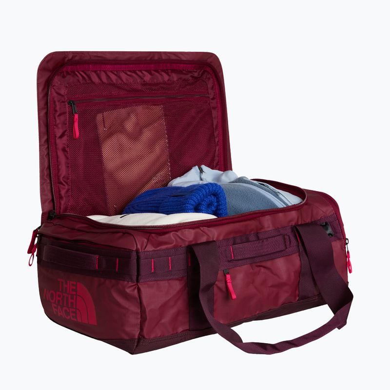 Пътна чанта The North Face Base Camp Voyager Duffel 42 l burgundy crush/deep bur 5