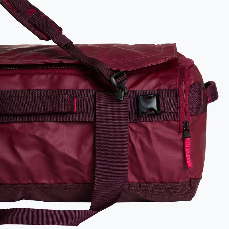 Пътна чанта The North Face Base Camp Voyager Duffel 42 l burgundy crush/deep bur 6