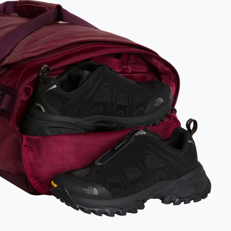 Пътна чанта The North Face Base Camp Voyager Duffel 42 l burgundy crush/deep bur 7