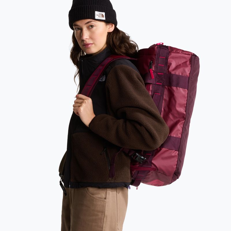 Пътна чанта The North Face Base Camp Voyager Duffel 42 l burgundy crush/deep bur 8