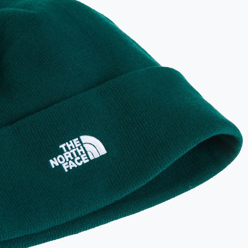 Зимна шапка The North Face Norm Beanie hunter green 2