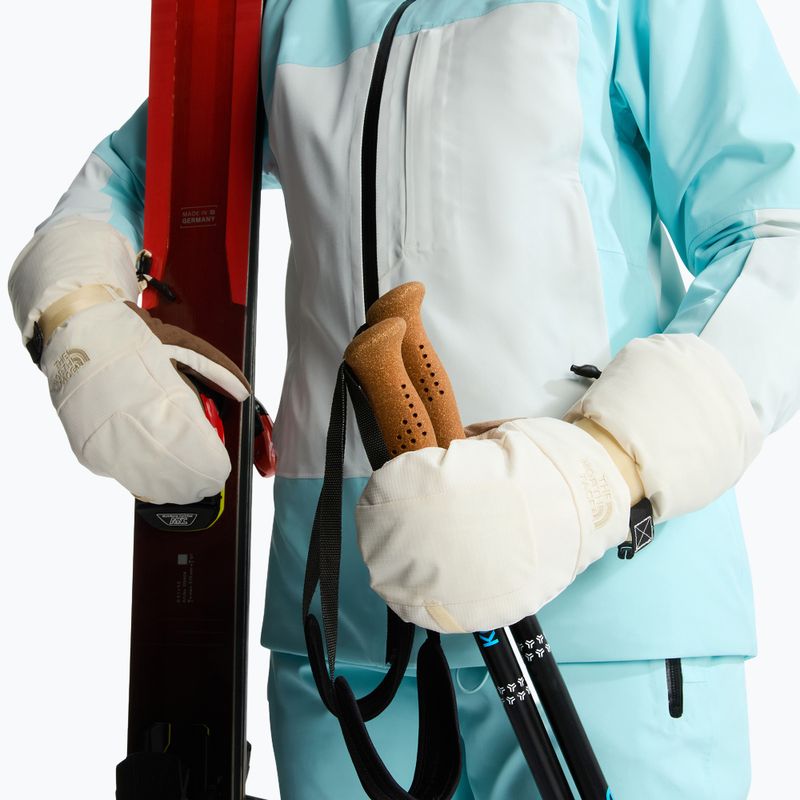 Дамски скиорски ръкавици The North Face Montana Mitt white dune 5