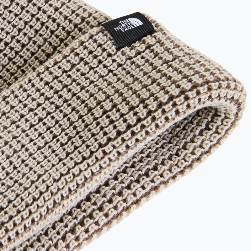 Зимна шапка The North Face Fisherman Beanie timeless taupe 2