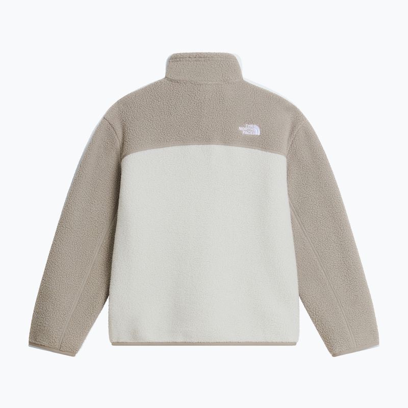 Детски поларен суитшърт The North Face Yumiori 1/4 Zip cumulus cloud/s 2