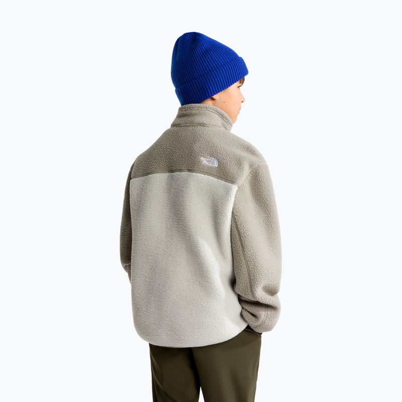 Детски поларен суитшърт The North Face Yumiori 1/4 Zip cumulus cloud/s 5