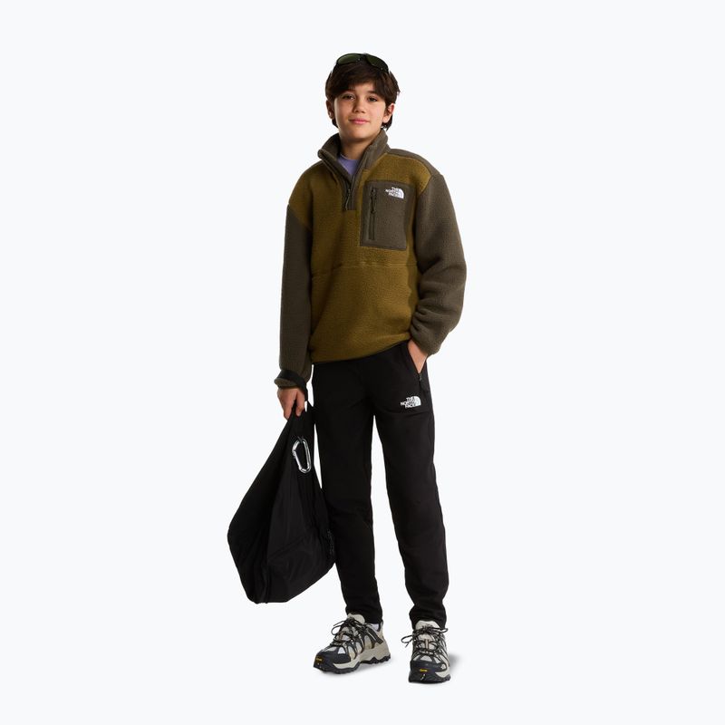 Детски поларен суитшърт The North Face Yumiori 1/4 Zip caraway seed/ne 4