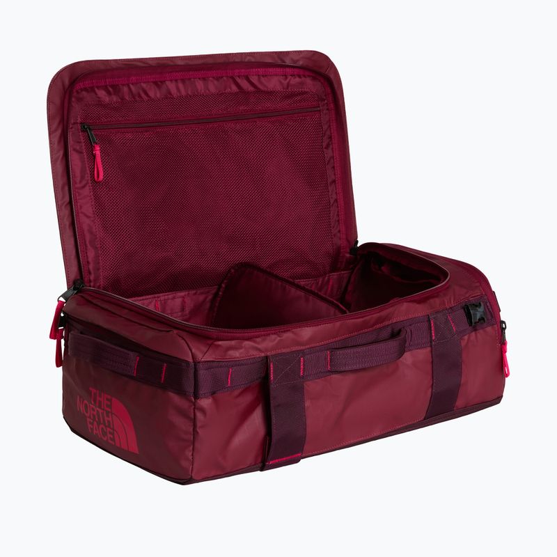 Пътна чанта The North Face Base Camp Voyager Duffel 32 l burgundy crush/deep bur 4