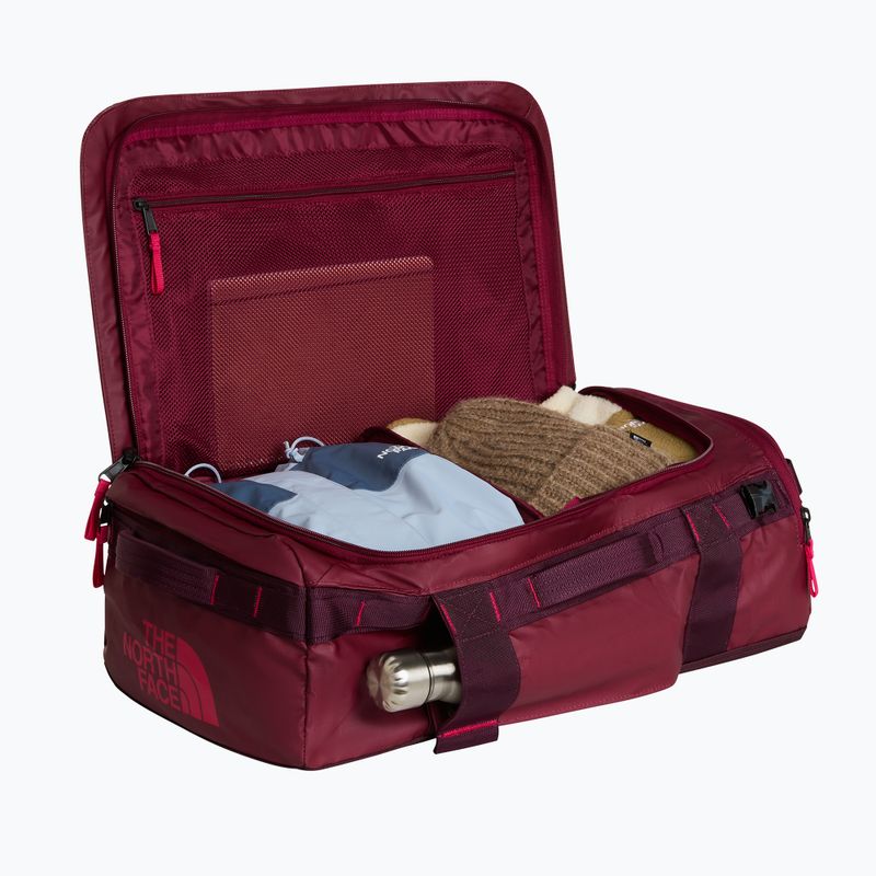 Пътна чанта The North Face Base Camp Voyager Duffel 32 l burgundy crush/deep bur 5