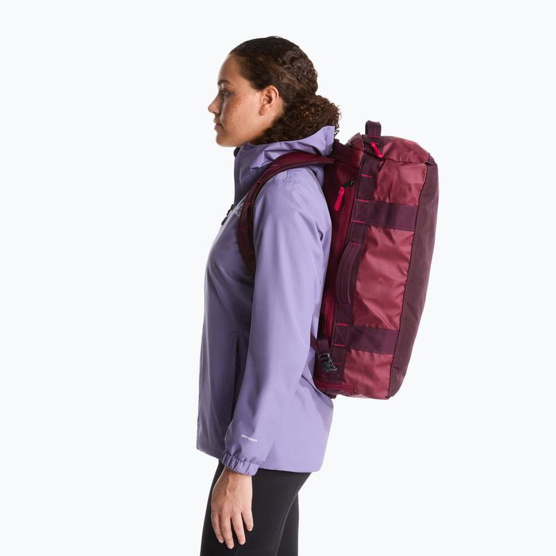 Пътна чанта The North Face Base Camp Voyager Duffel 32 l burgundy crush/deep bur 9
