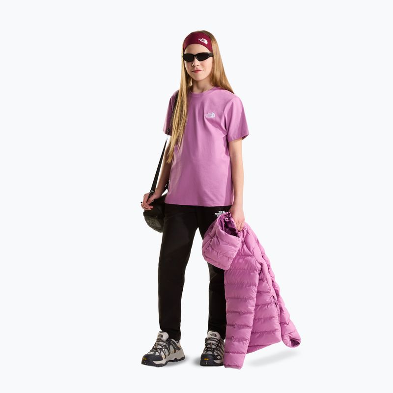 Детска тениска The North Face Evolution Simple Dome SS Tee hushed lavender 2