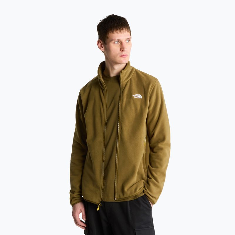 Мъжки поларен суитшърт The North Face Glacier Fleece caraway seed 4