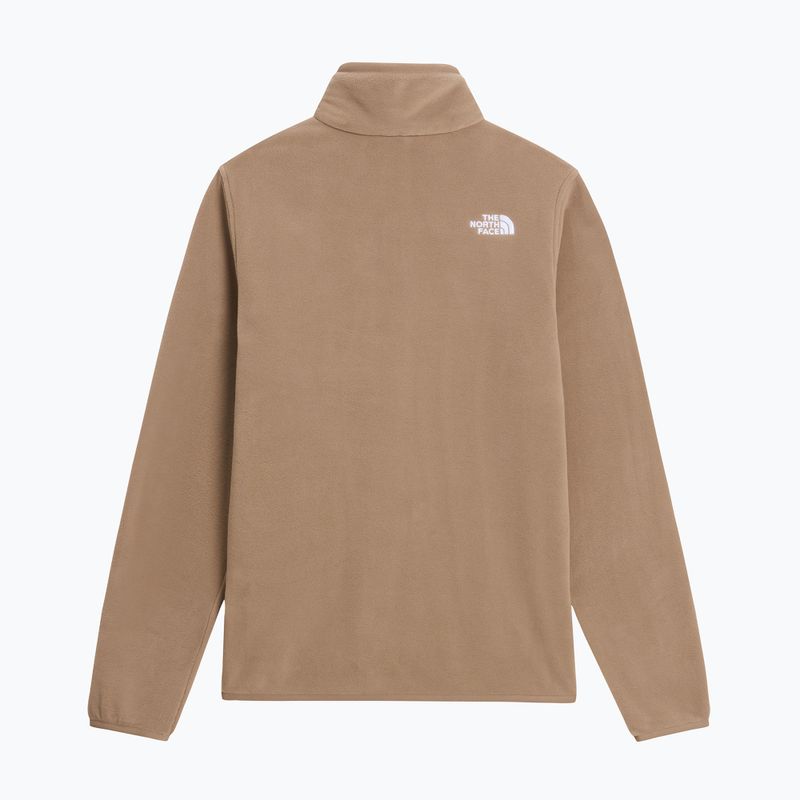 Дамски поларен суитшърт The North Face Glacier Fleece 1/4 Zip garnet 5