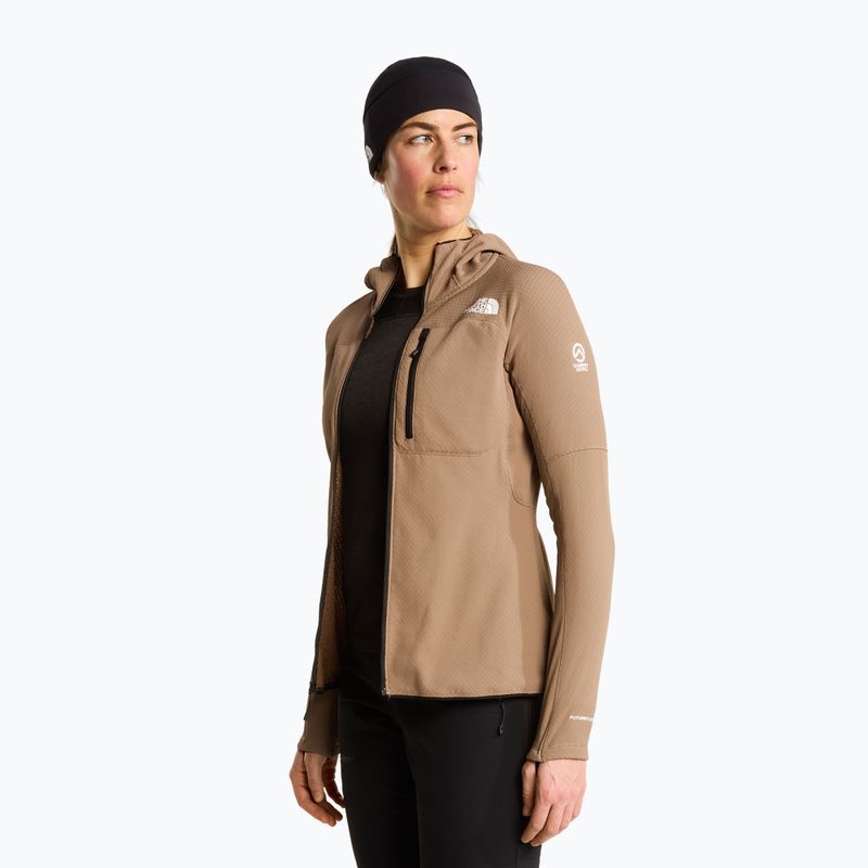 Дамски суитшърт за трекинг The North Face Summit Futurefleece Full Zip Hoodie garnet 4