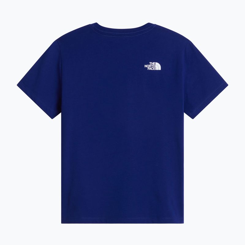 Детска тениска The North Face Evolution Half Dome SS Tee bold blue 2