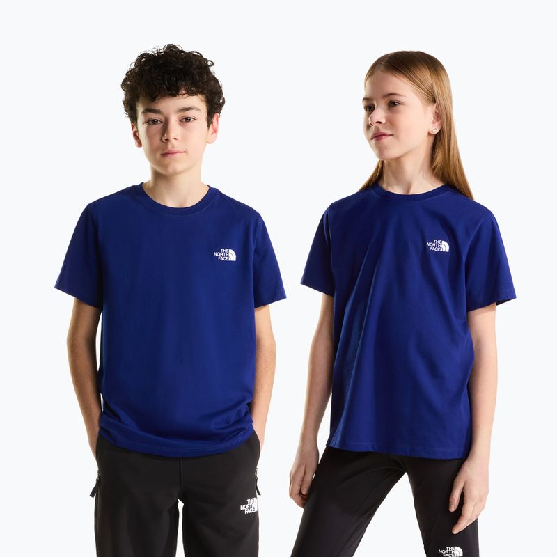 Детска тениска The North Face Evolution Simple Dome SS Tee bold blue