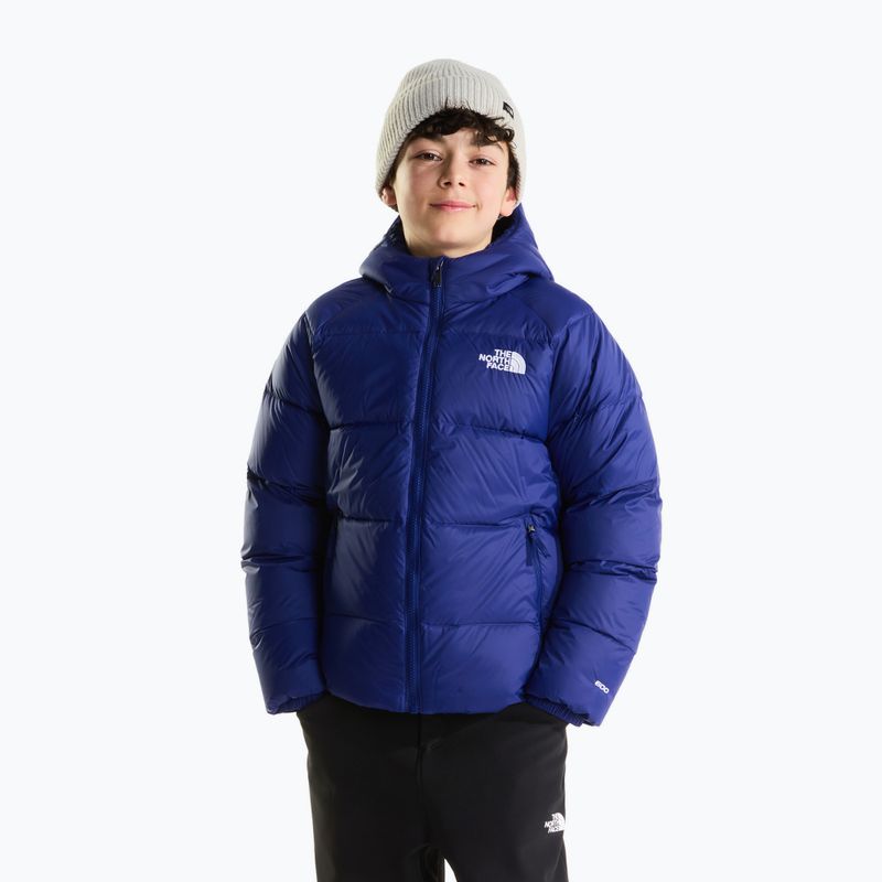 Детско пухено яке The North Face Hydrenalite Down Hooded bold blue