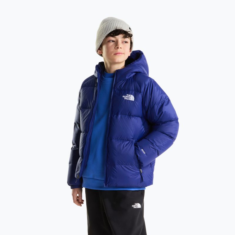 Детско пухено яке The North Face Hydrenalite Down Hooded bold blue 4