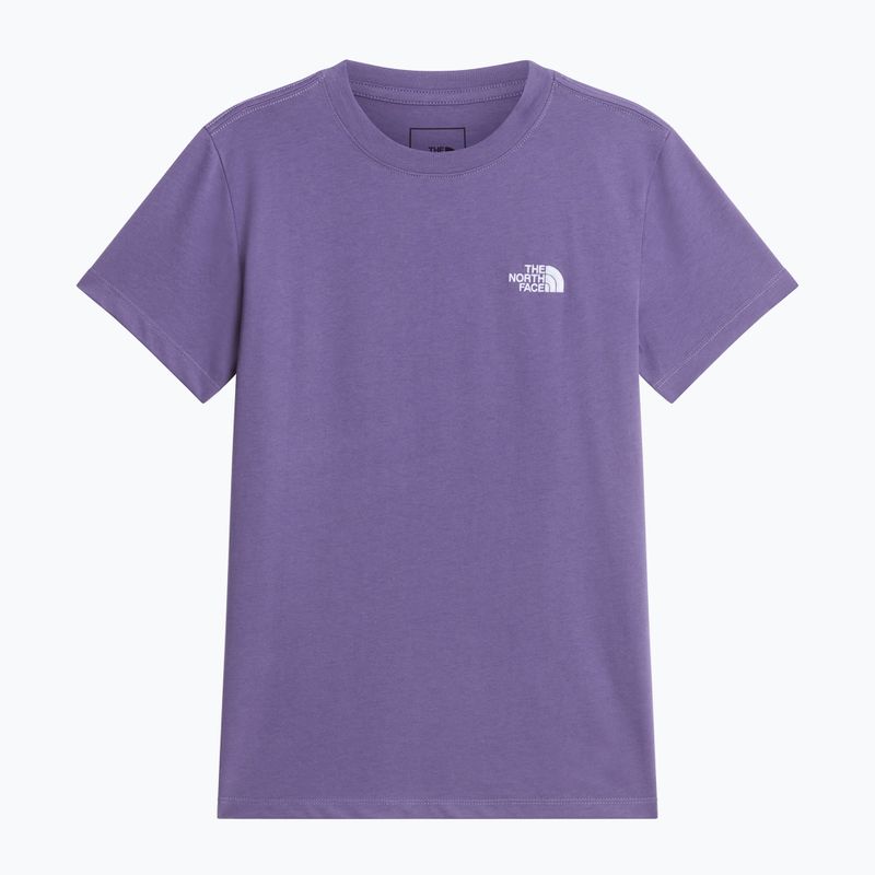 Дамска тениска The North Face Evolution Simple Dome Slim SS grounded plum 4
