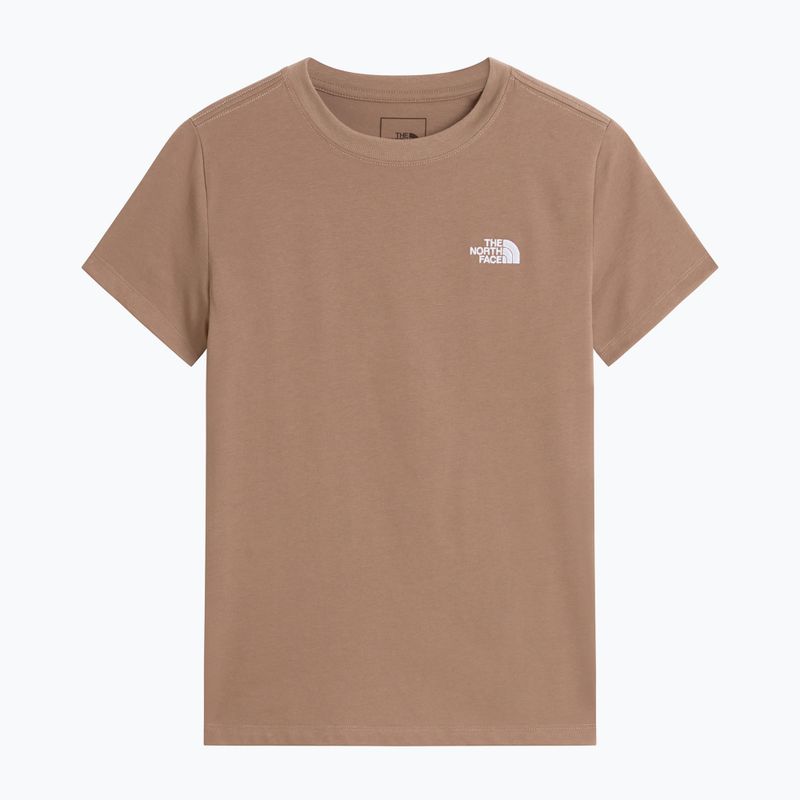 Дамска тениска The North Face Evolution Simple Dome Slim SS garnet 4