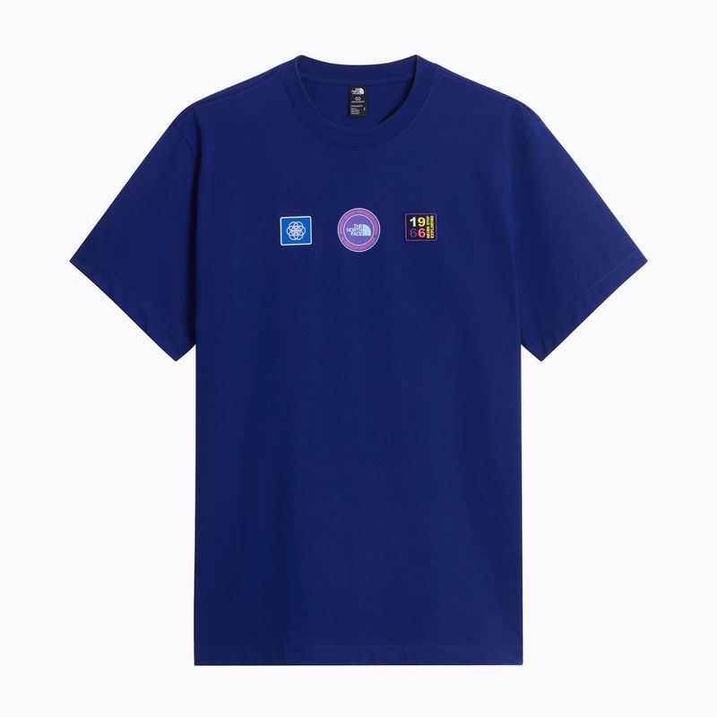 Мъжка тениска The North Face Explorer Badges RLX Tee Graphic bold blue 4