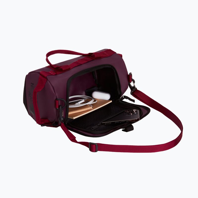 Пътна чанта The North Face Base Camp Duffel Shoulder 5 l deep burgundy/tnf black 4