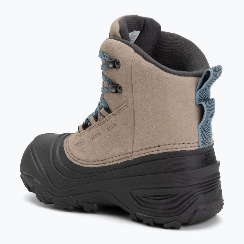 Детски ботуши за сняг The North Face Chilkat V Lace Wp timeless taupe/pale teal 3