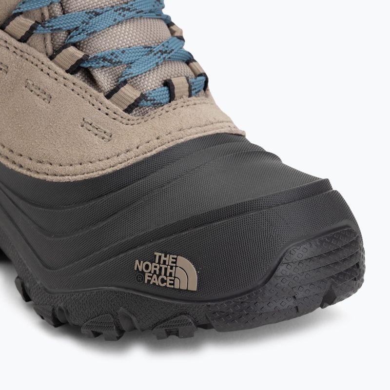 Детски ботуши за сняг The North Face Chilkat V Lace Wp timeless taupe/pale teal 7