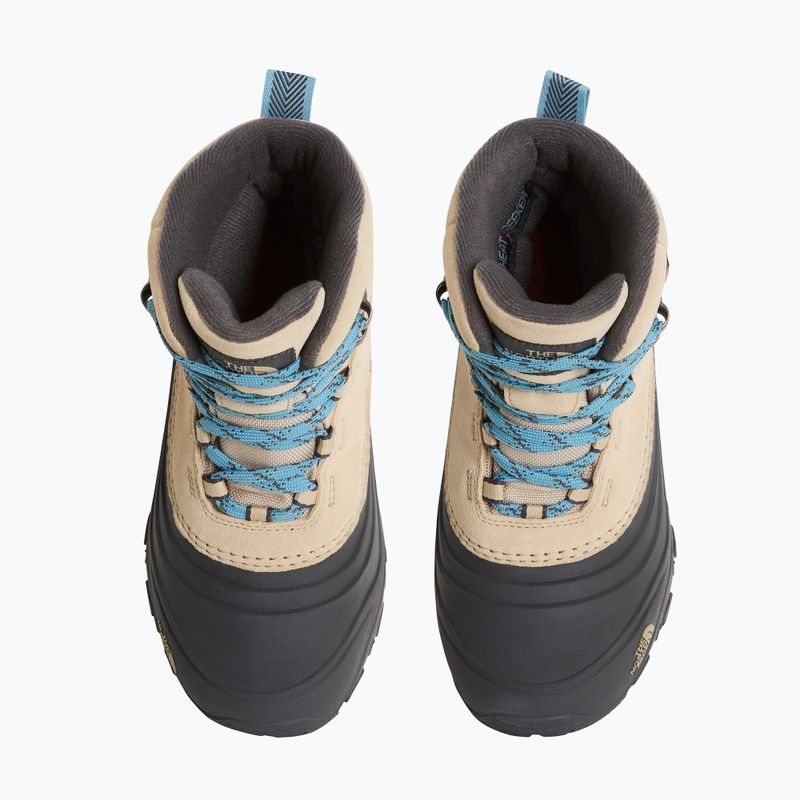 Детски ботуши за сняг The North Face Chilkat V Lace Wp timeless taupe/pale teal 4