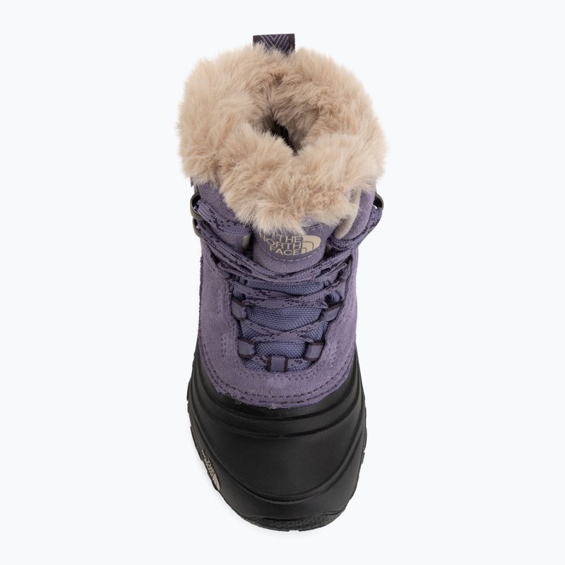 Детски ботуши за сняг The North Face Shellista V Lace Wp grounded plum/endless dus 5
