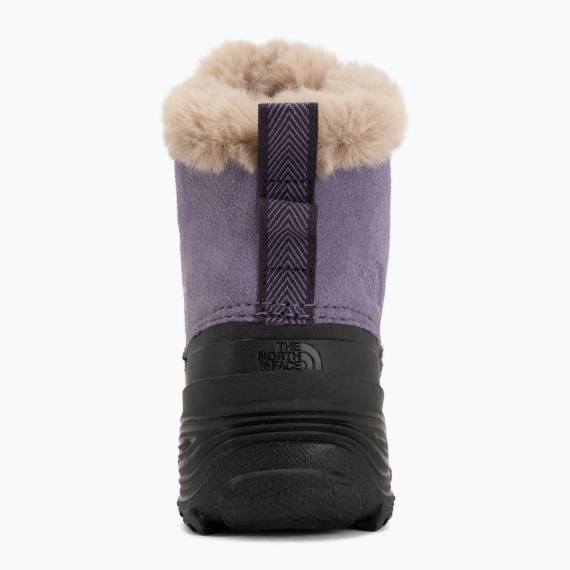 Детски ботуши за сняг The North Face Shellista V Lace Wp grounded plum/endless dus 6
