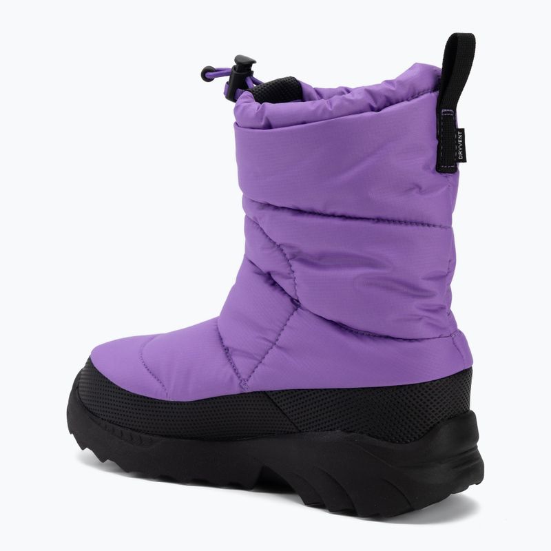 Детски ботуши за сняг The North Face Nse Traction Bootie Wp elevation purple/tnf black 3